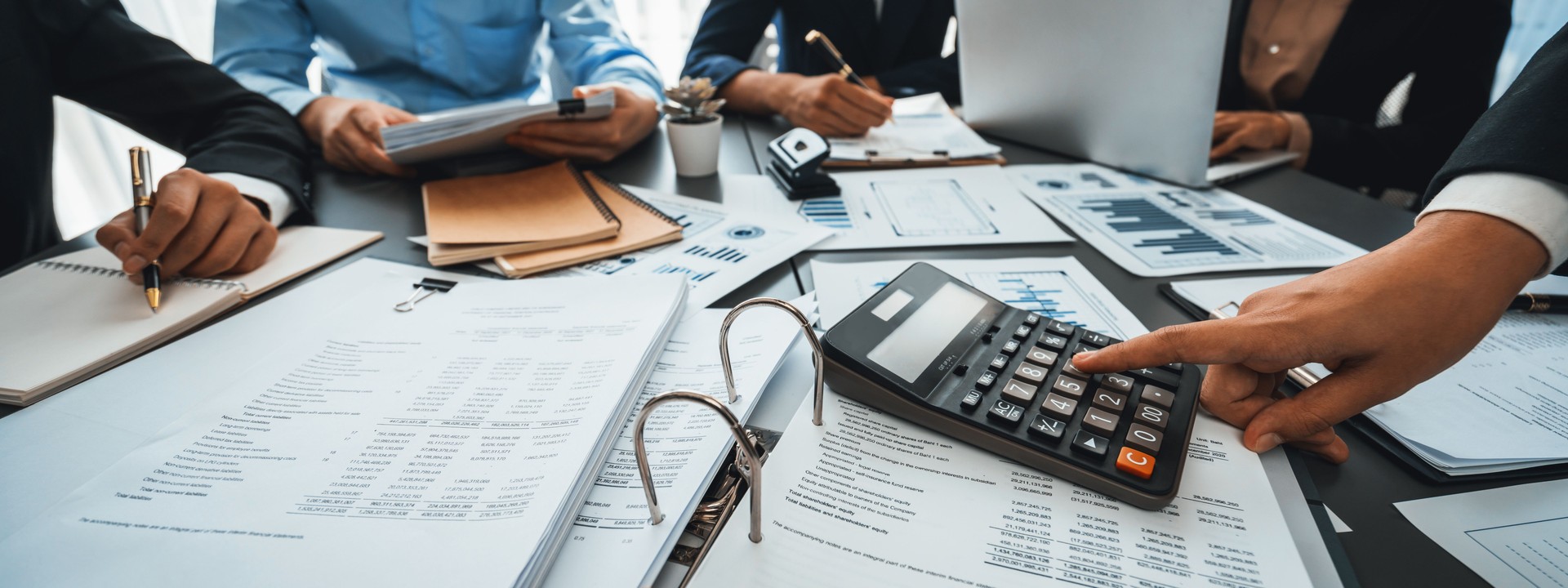 Accounting company provide finance and taxation for profit income. Insight